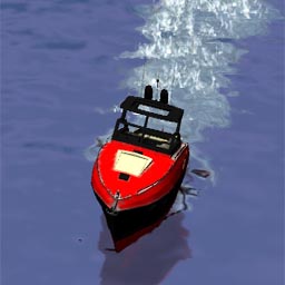 RebelPro RC boat model for Absolute RC Simulator