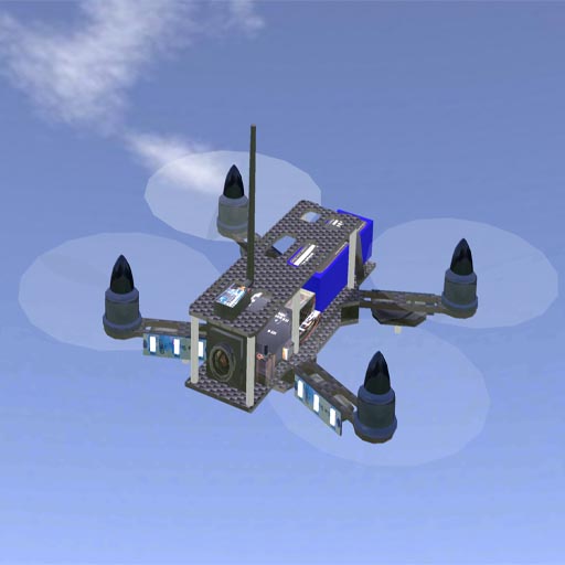 Storm3D RC drone model for Absolute RC Simulator