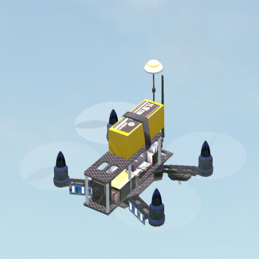 StormGPSPrecision RC drone model for Absolute RC Simulator