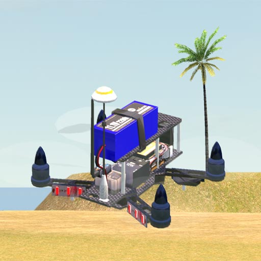 StormGPSPro RC drone model for Absolute RC Simulator
