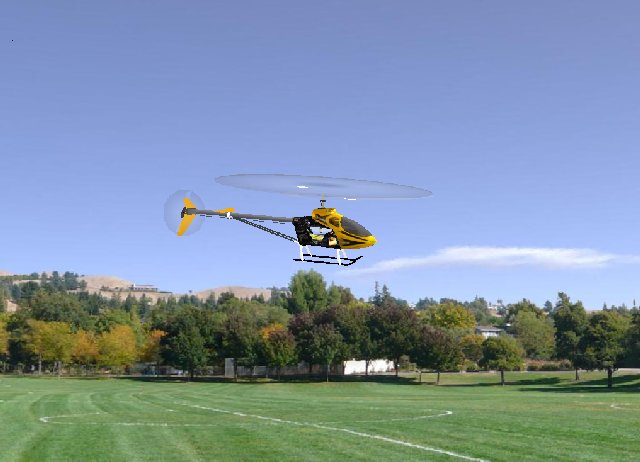 Belt CP RC helicopter model for Absolute RC Simulator