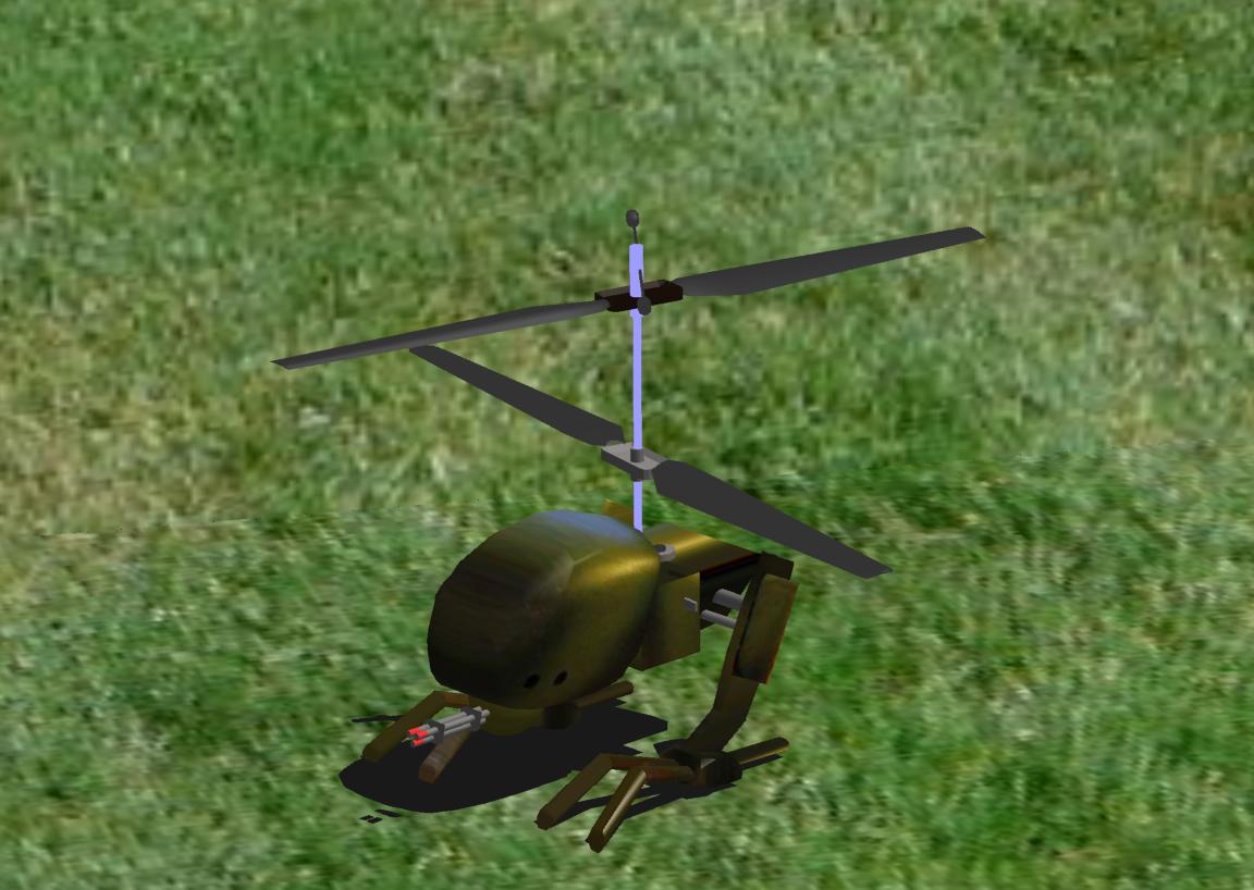 LAMA-AF RC helicopter model for Absolute RC Simulator