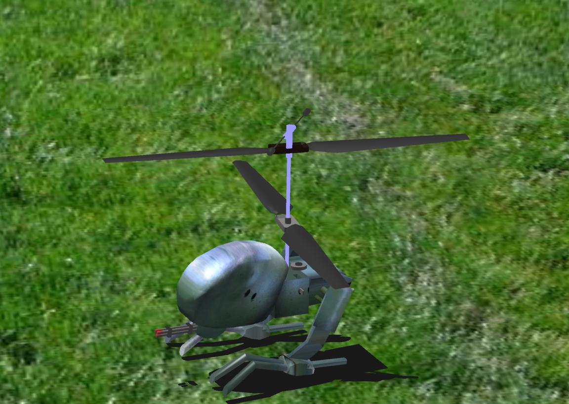 LAMAV3-AF RC helicopter model for Absolute RC Simulator