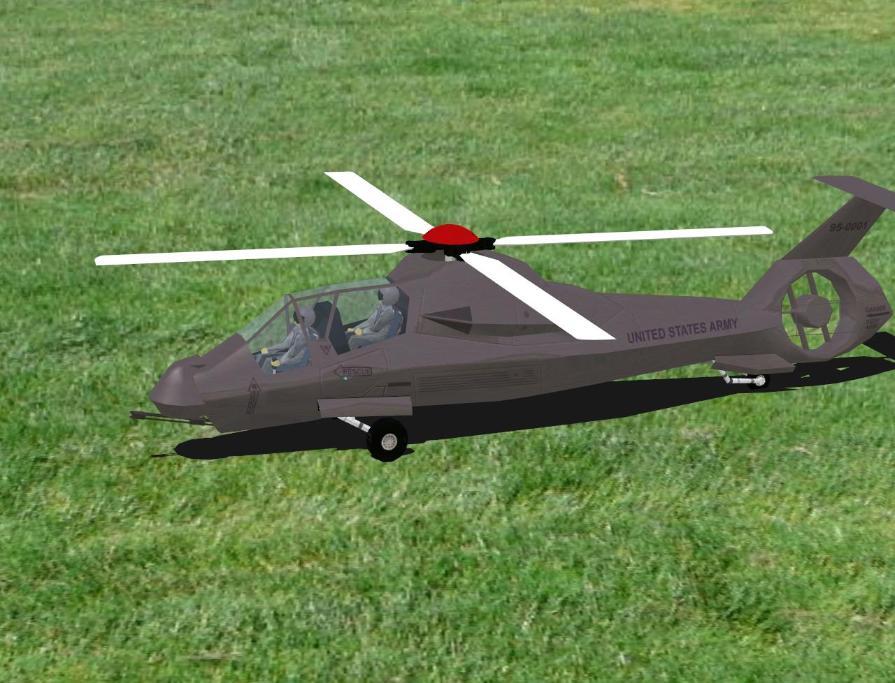 RAH-66 RC helicopter model for Absolute RC Simulator