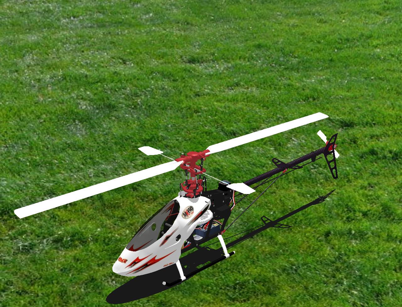 Heli-Max MX 450 RC helicopter model for Absolute RC Simulator