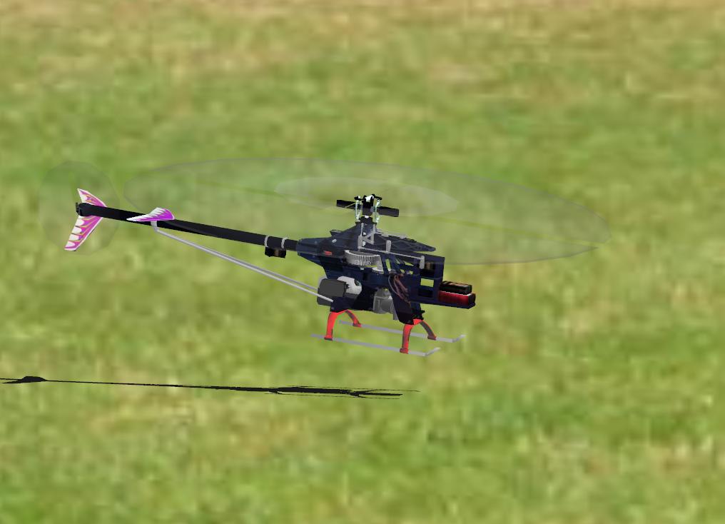 Raptor 50 NC RC helicopter model for Absolute RC Simulator