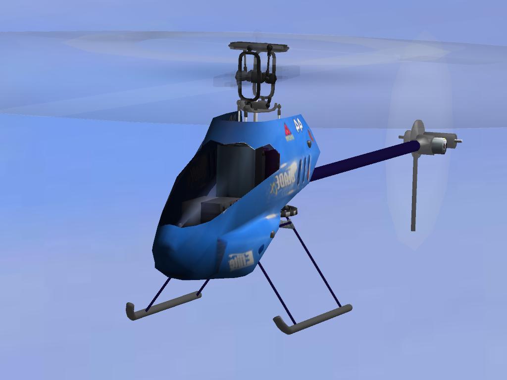 Blade CP Pro RC helicopter model for Absolute RC Simulator