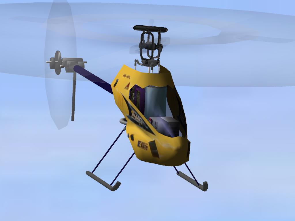 Blade CP RC helicopter model for Absolute RC Simulator