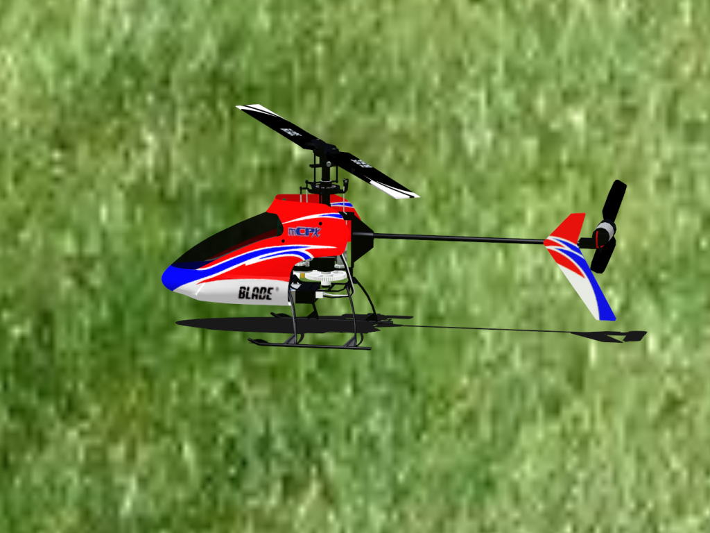 Blade MCP-X RC helicopter model for Absolute RC Simulator