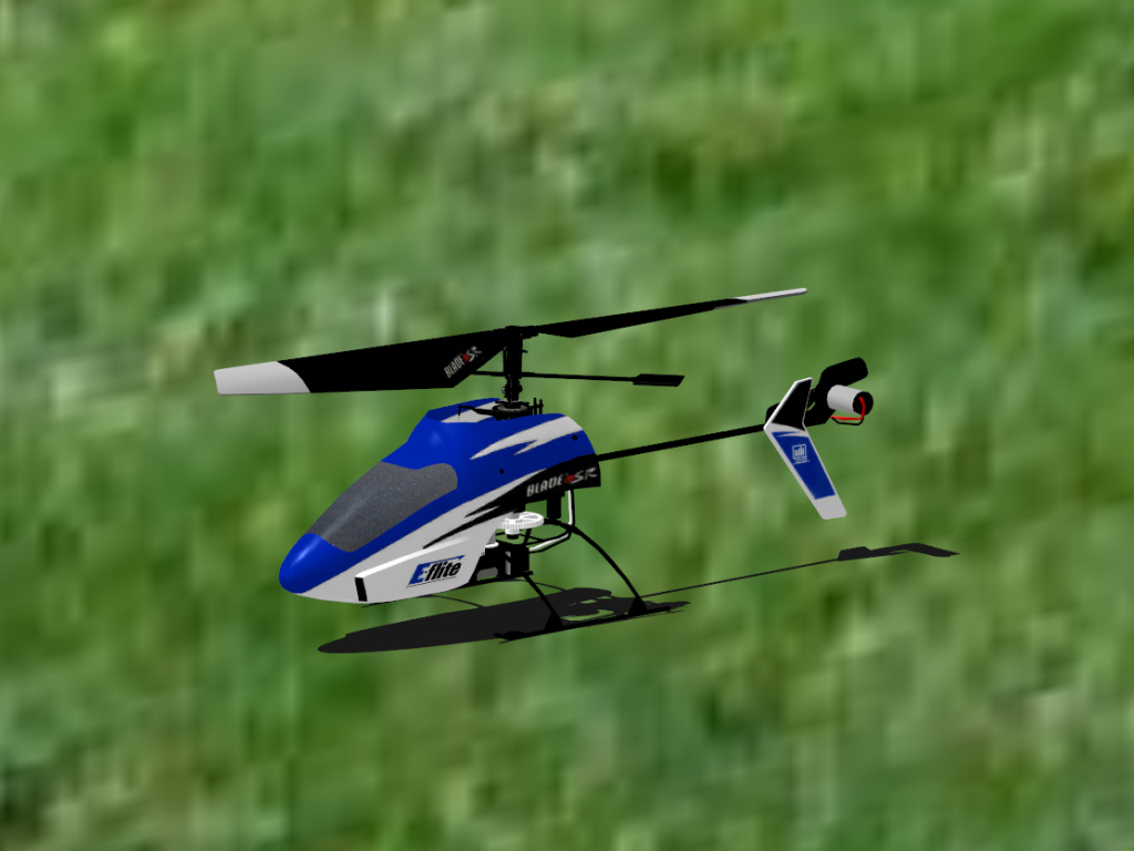 Blade MSR RC helicopter model for Absolute RC Simulator