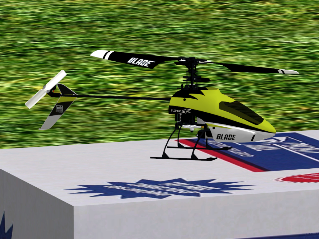 Blade SR 120 RC helicopter model for Absolute RC Simulator