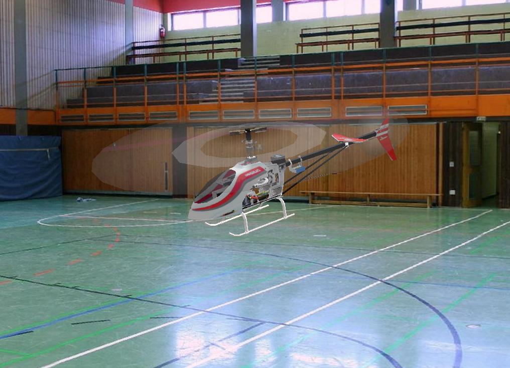 Heimgarten School Gym RC flying field for Absolute RC Simulator