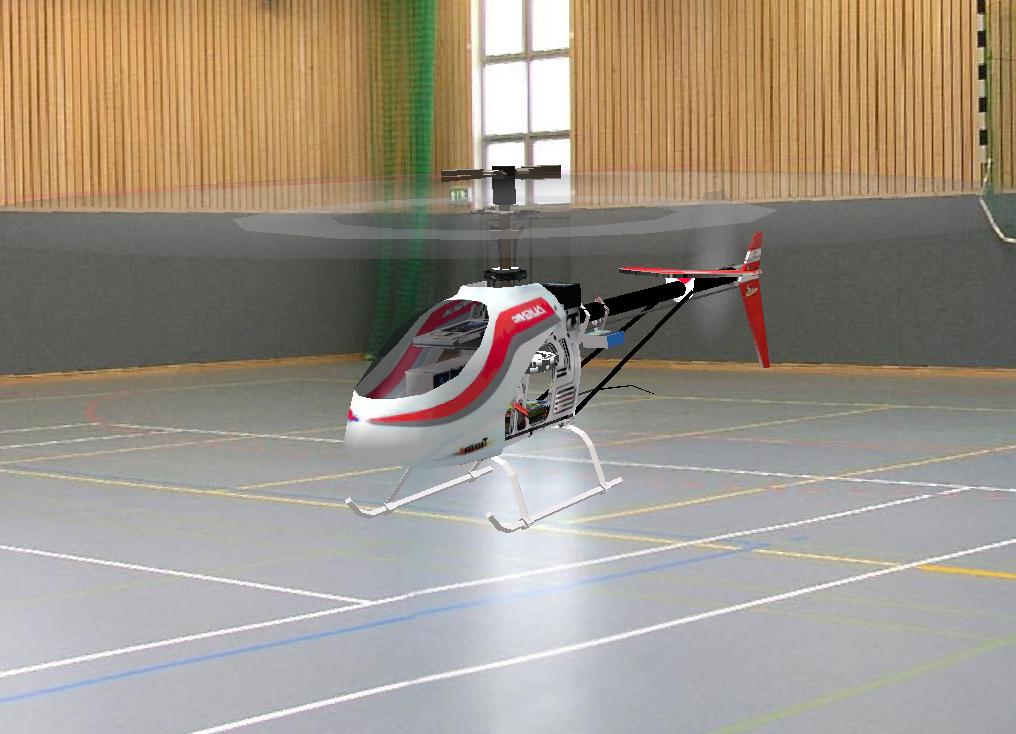Nahe Sport Hall RC flying field for Absolute RC Simulator