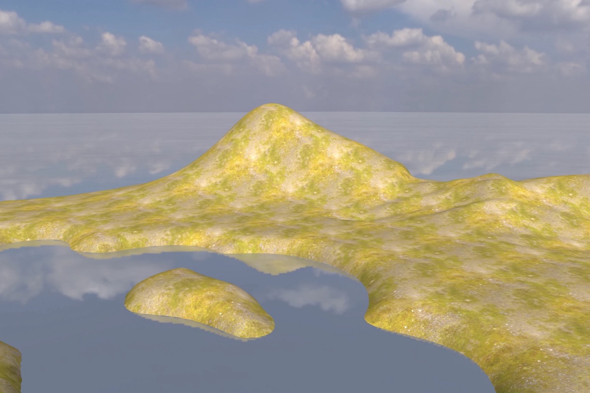 Desert Island RC flying field for Absolute RC Simulator