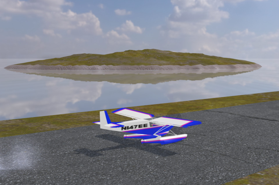 Twin Islands RC flying field for Absolute RC Simulator