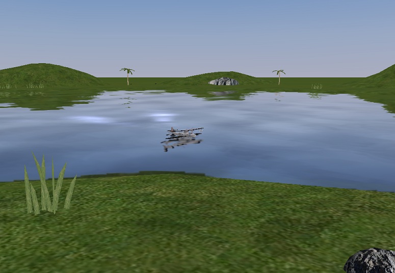 Paradise Landing RC flying field for Absolute RC Simulator