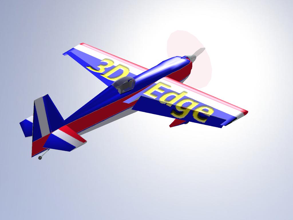 Edge 540 25 Percent RC plane model for Absolute RC Simulator