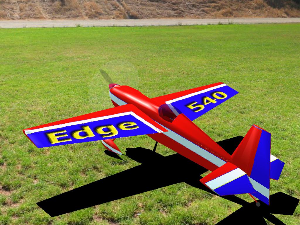 Edge 540 33 Percent RC plane model for Absolute RC Simulator
