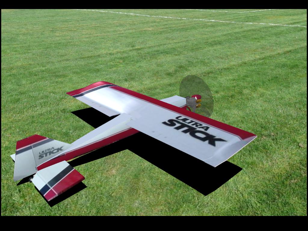 Ultra Stick 120 RC plane model for Absolute RC Simulator