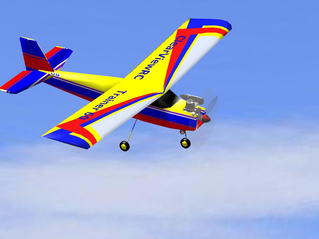 AileronTrainer RC plane model for Absolute RC Simulator