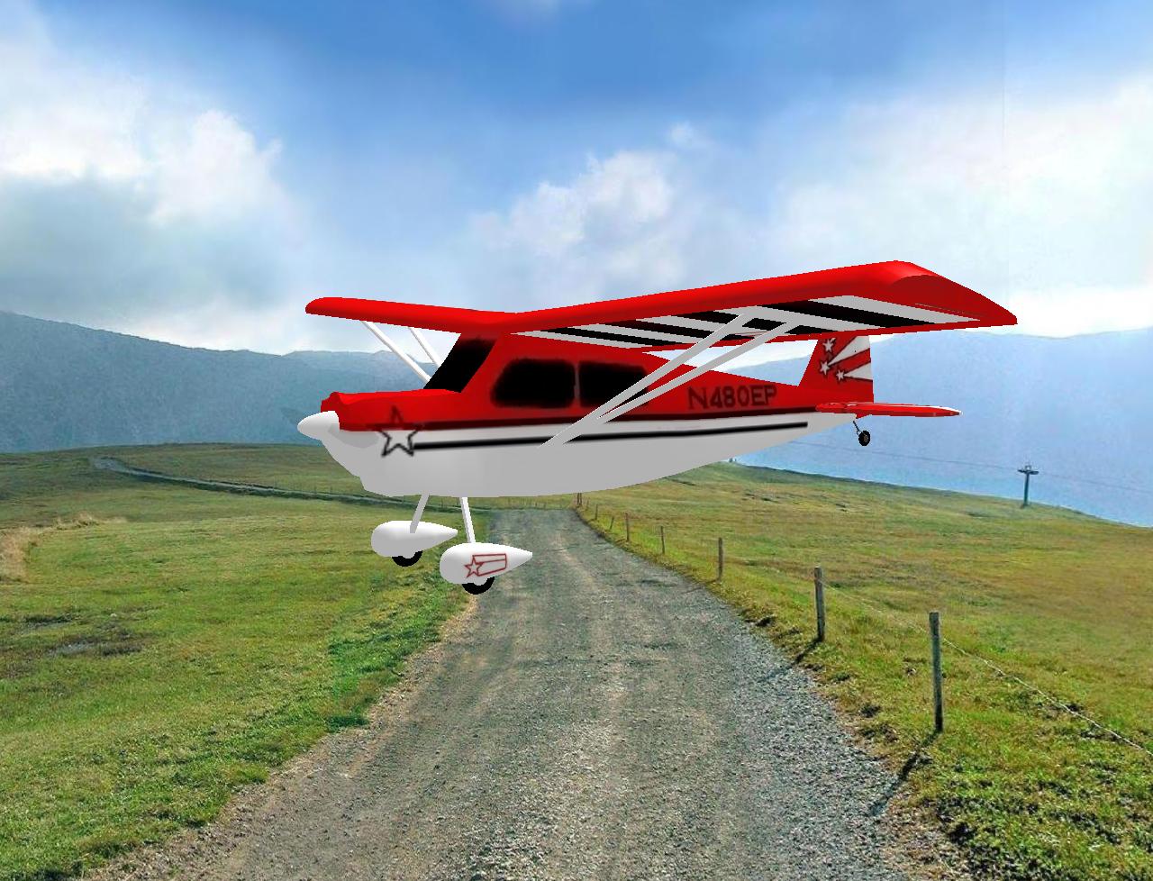 Bellanca Decathlon 480 RC plane model for Absolute RC Simulator