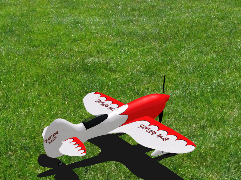 GeeBee R3 Fantasy Racer RC plane model for Absolute RC Simulator