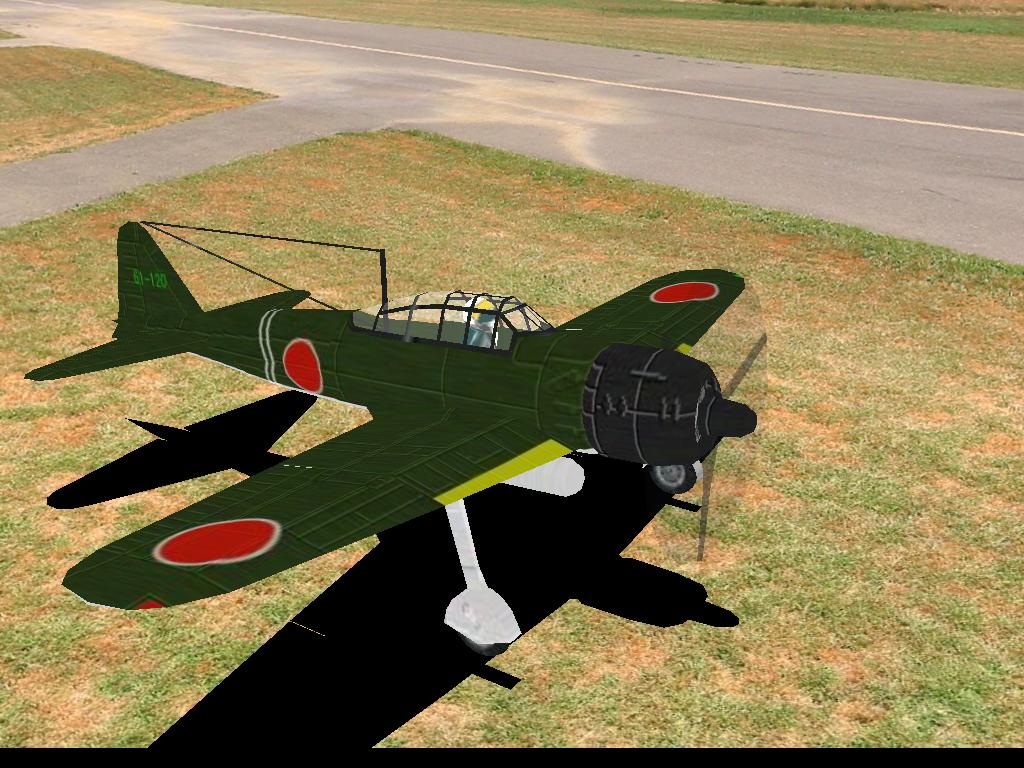 A6-Zero RC plane model for Absolute RC Simulator