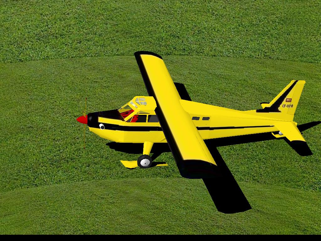 DHC-2 Turbo Beaver Electric RC plane model for Absolute RC Simulator