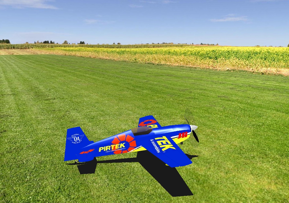 Edge 540 Pirtek RC plane model for Absolute RC Simulator