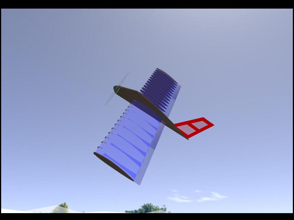 Flipper RC plane model for Absolute RC Simulator