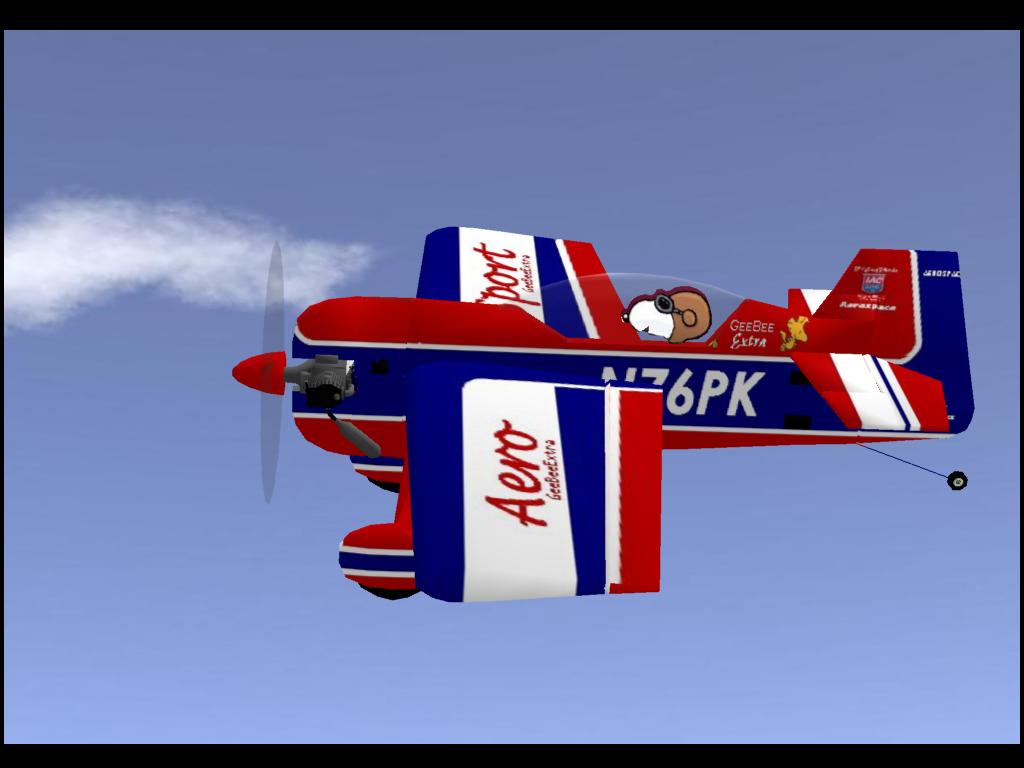 GeeBee Extra RC plane model for Absolute RC Simulator