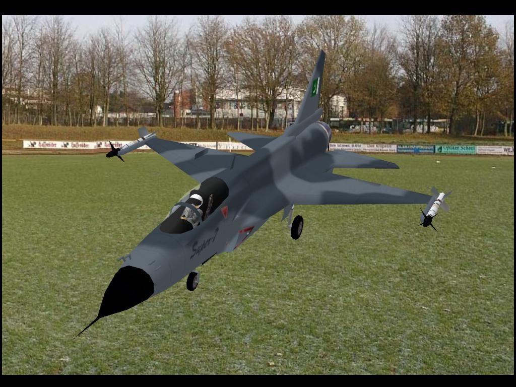 JF-17 Thunder RC plane model for Absolute RC Simulator