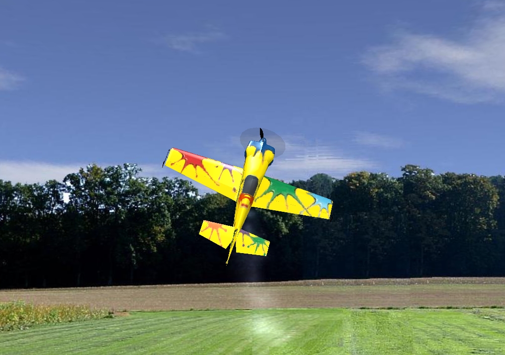 MC Cap 580 RC plane model for Absolute RC Simulator