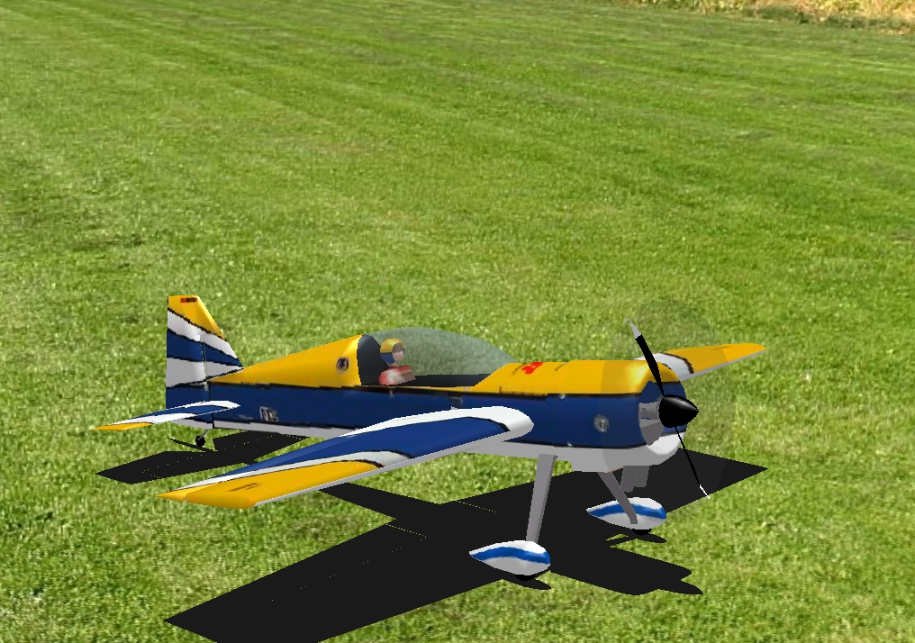 NEO Planes 56 inch Yak 54 RC plane model for Absolute RC Simulator