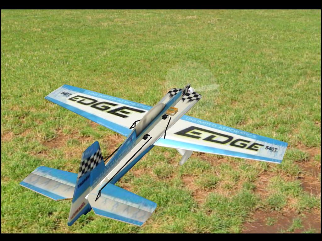 Shockflyer_Edge RC plane model for Absolute RC Simulator
