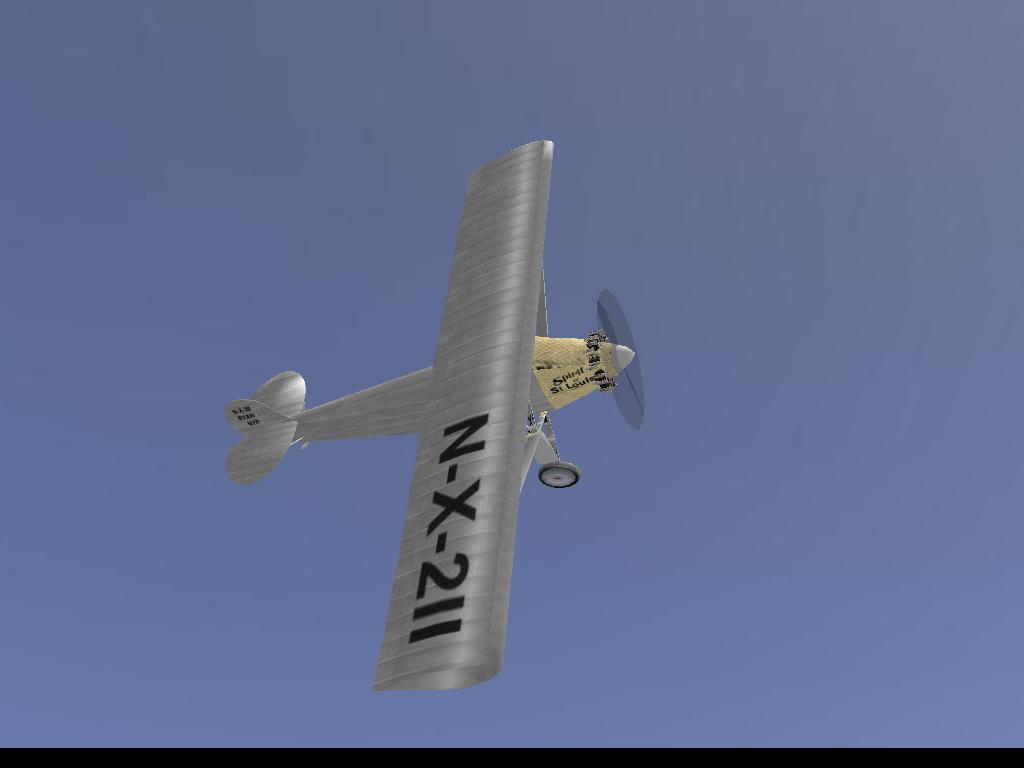 Spirit Of St. Louis RC plane model for Absolute RC Simulator
