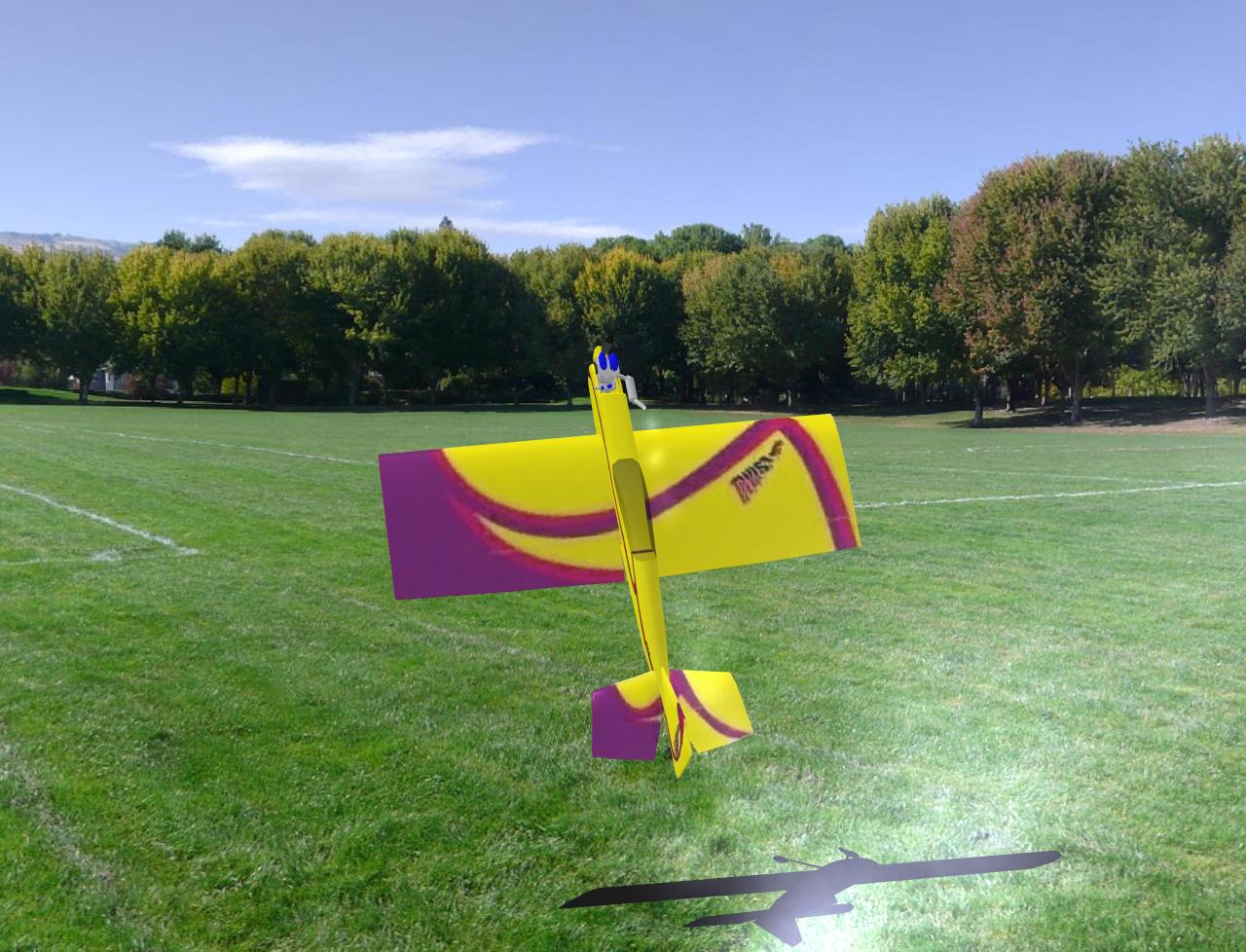 Twist 3D 40 RC plane model for Absolute RC Simulator