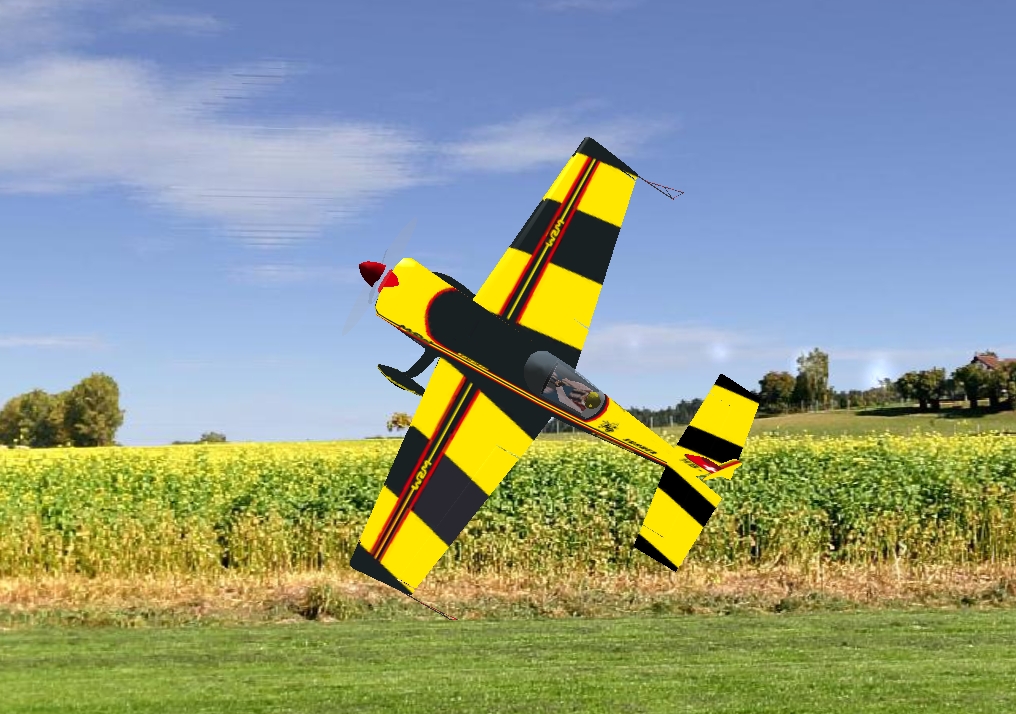 Votec 351 RC plane model for Absolute RC Simulator
