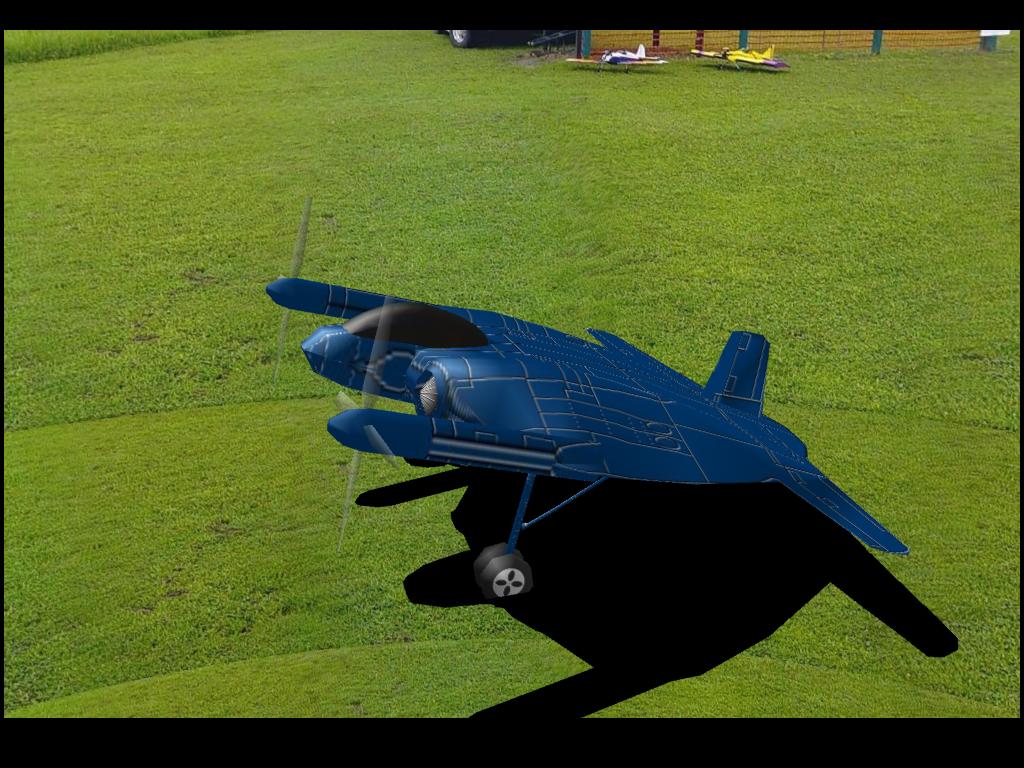 XF5U-Pancake RC plane model for Absolute RC Simulator