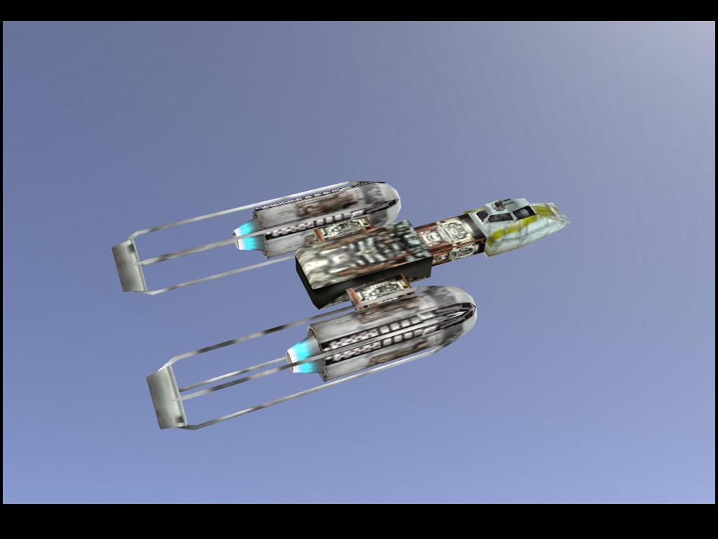 Y-Wing RC plane model for Absolute RC Simulator