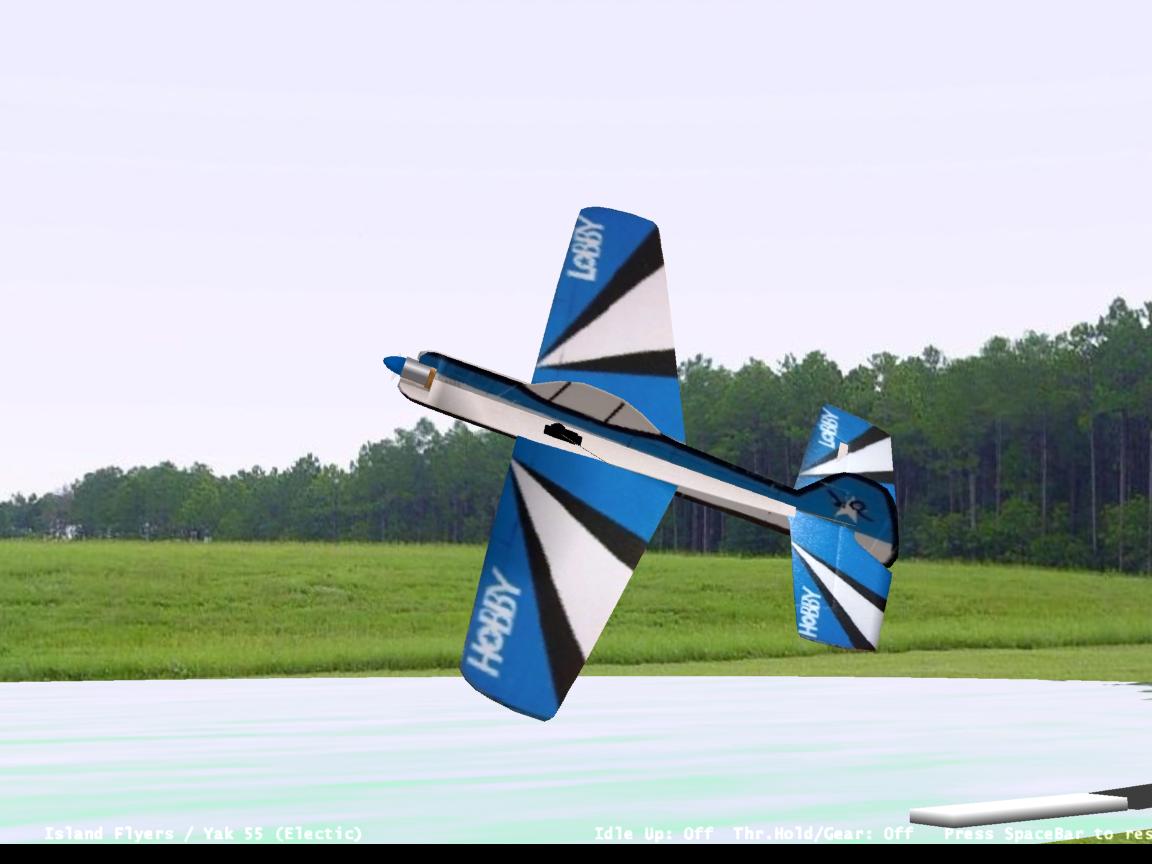 Yak 55 (Electic) RC plane model for Absolute RC Simulator