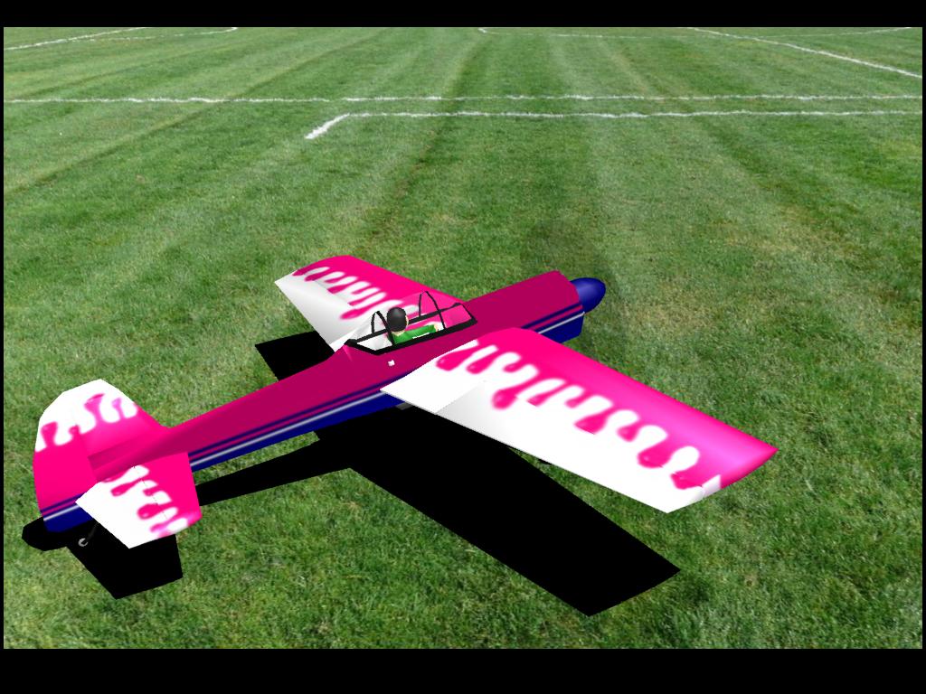 Yak-55 RC plane model for Absolute RC Simulator