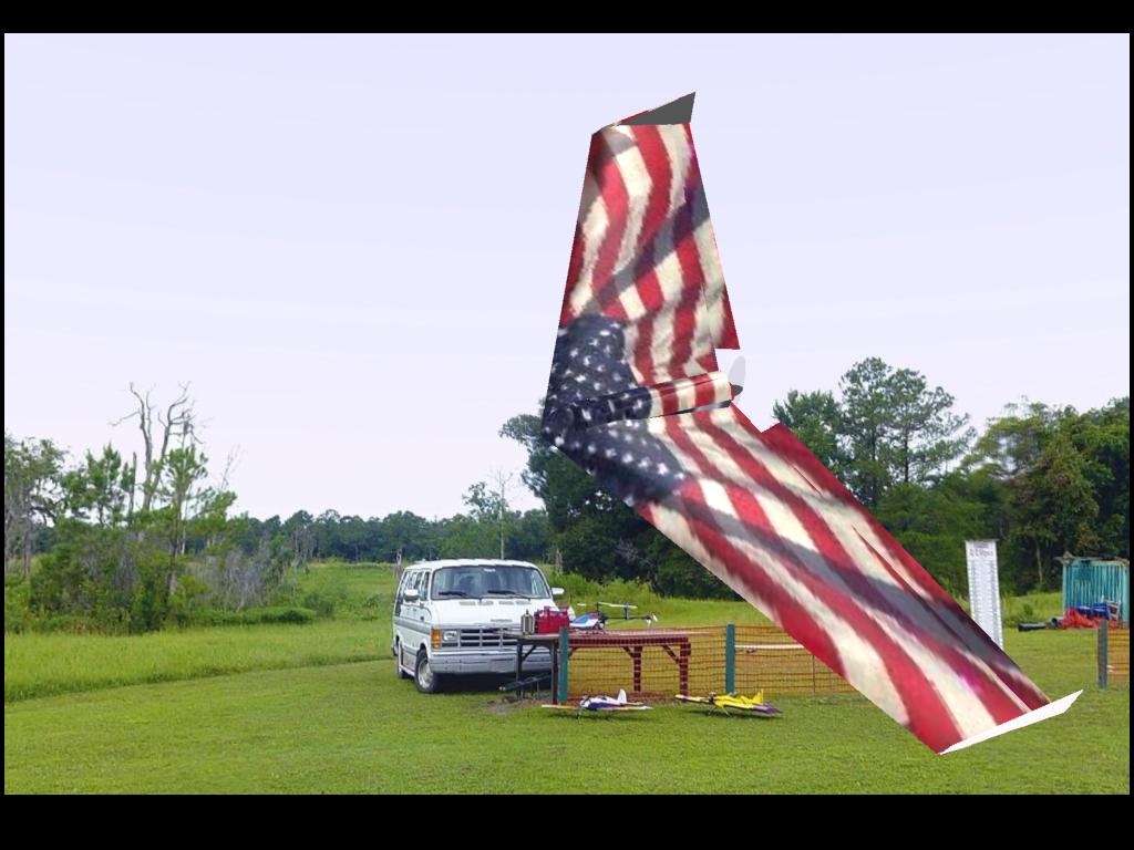 Zagi-Flag RC plane model for Absolute RC Simulator