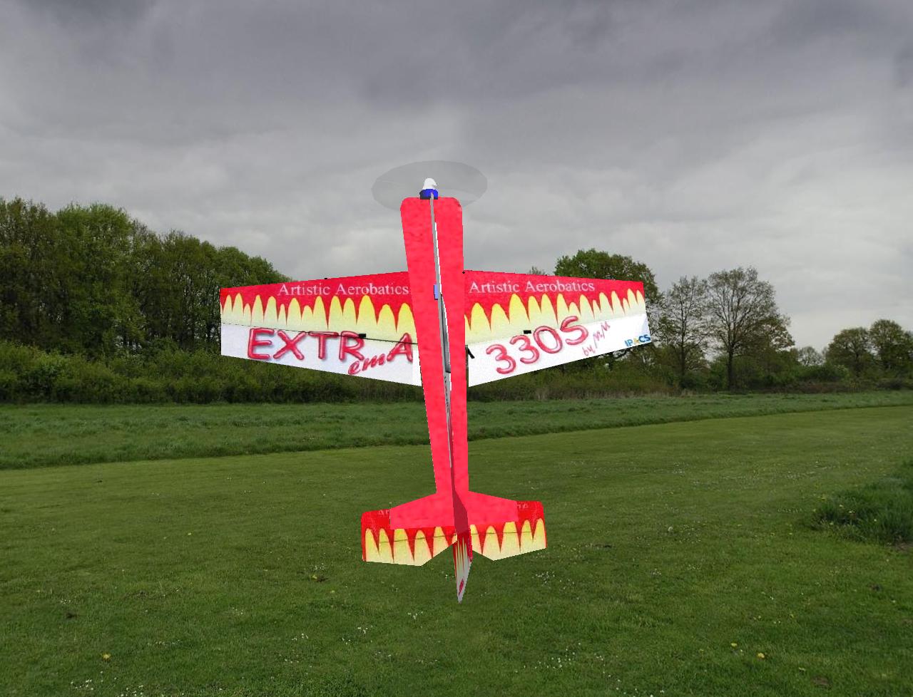 Shockflier RC plane model for Absolute RC Simulator