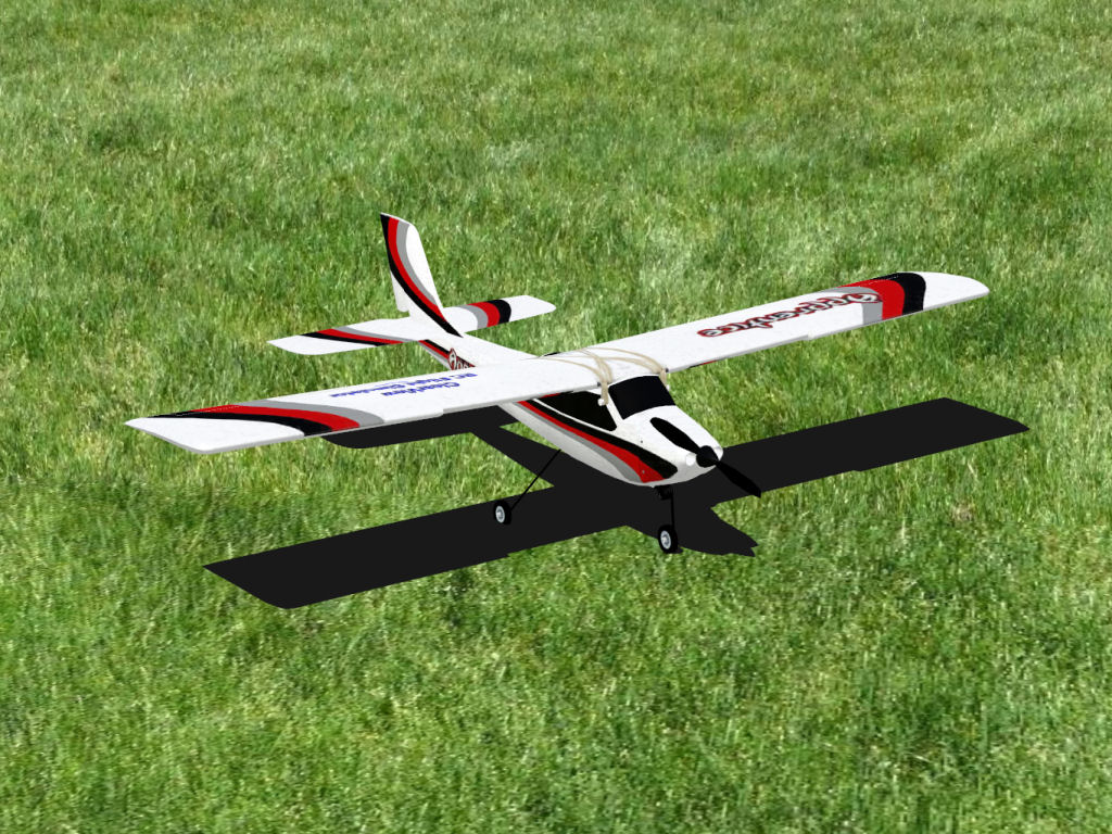 Apprentice RC plane model for Absolute RC Simulator