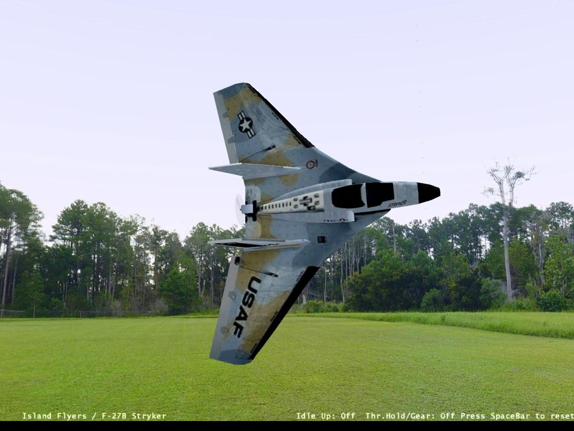 F-27B Stryker RC plane model for Absolute RC Simulator