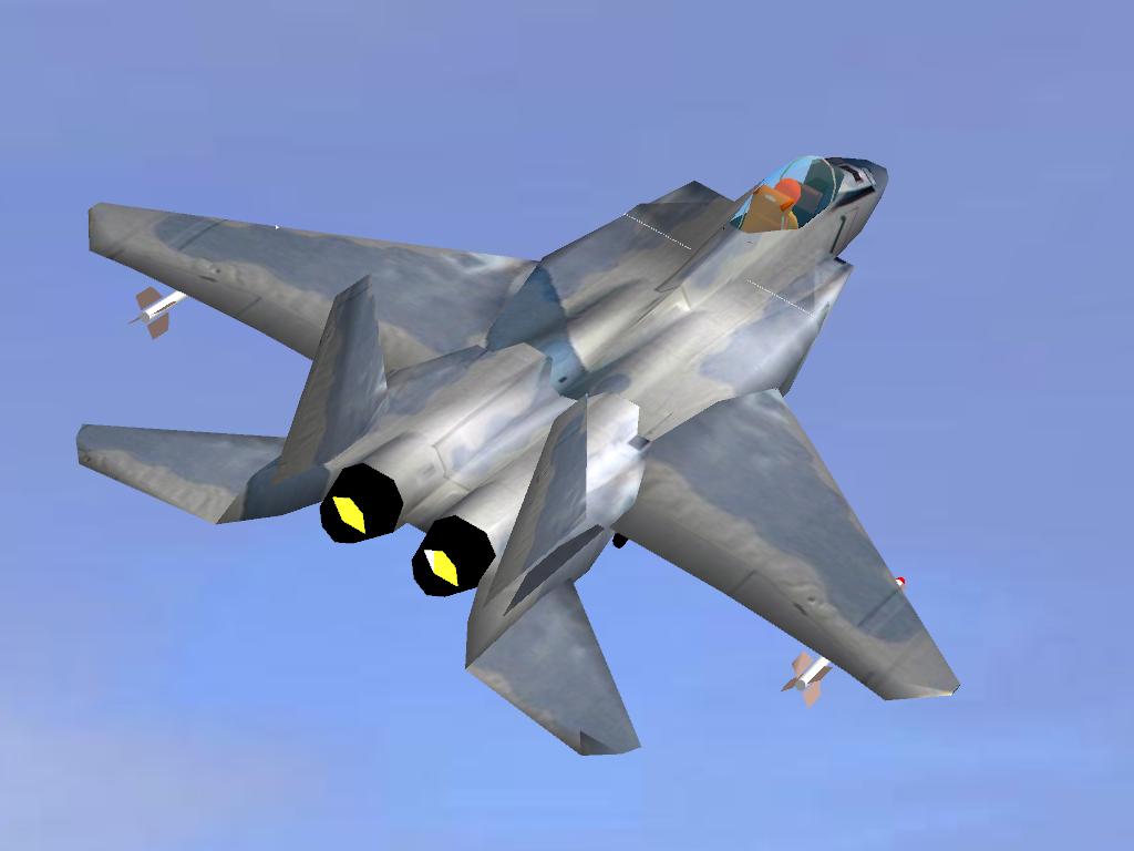 F15 Eagle RC plane model for Absolute RC Simulator