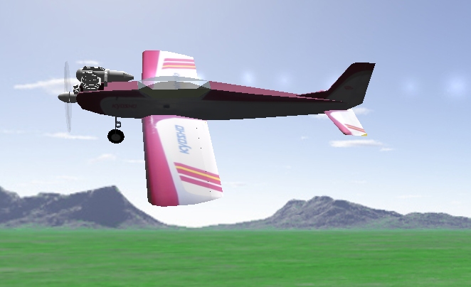 Calmato 40 Sports RC plane model for Absolute RC Simulator