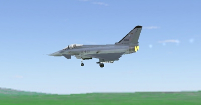 Eurofighter RC plane model for Absolute RC Simulator