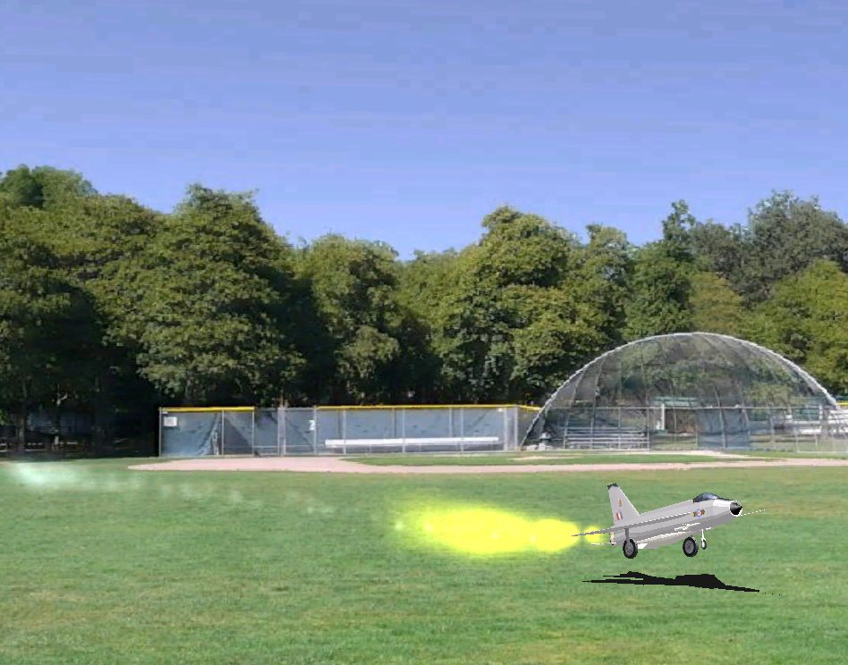 Lightning 234Sqdn RC plane model for Absolute RC Simulator